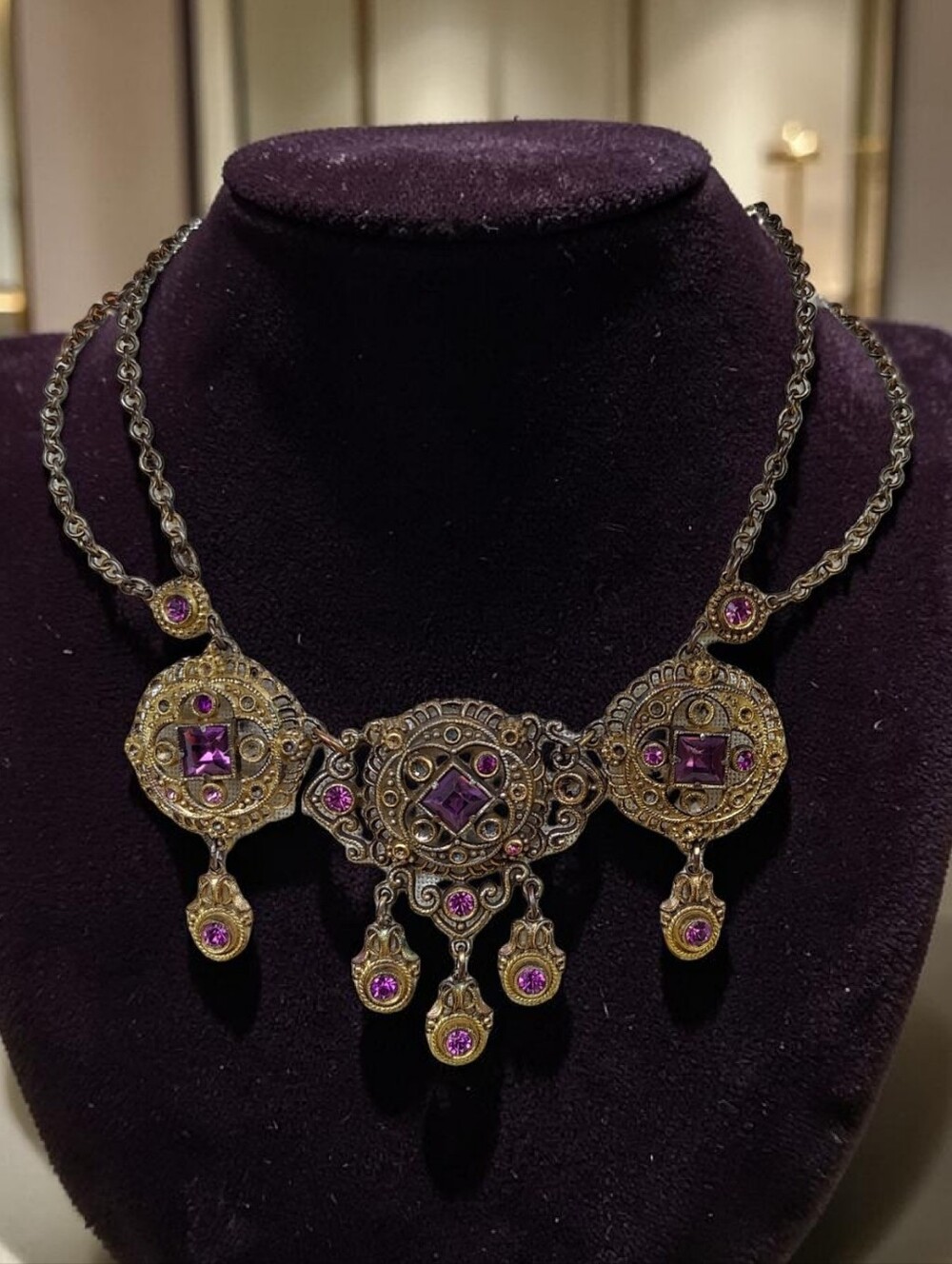 Antique Victorian Necklace - Picture 3 of 12
